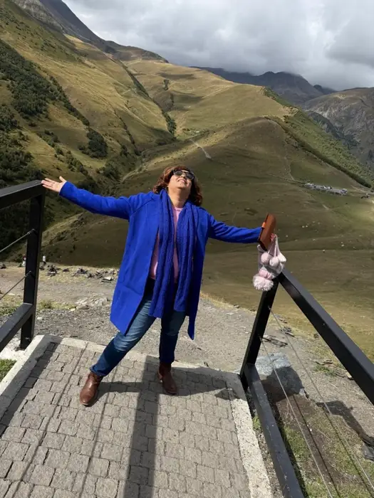 Arms wide open — Gudauri, Georgia