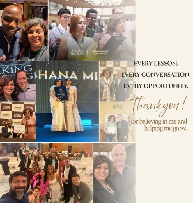 Every lesson. Every conversation. — Stages, awards & recognition